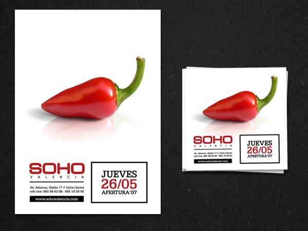 Flyers, cartelli, promozionali, etc.s, etc.